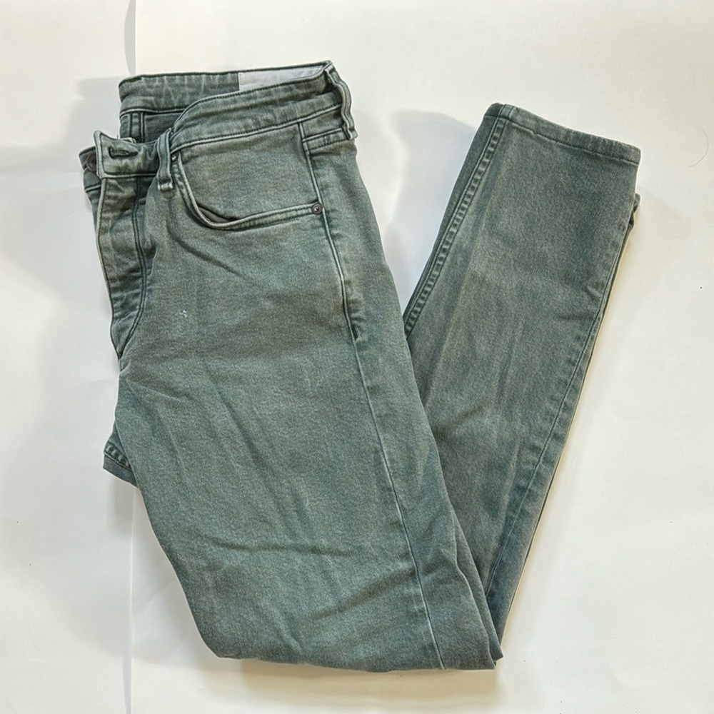 Men’s rag & bone slim fit 2 green jean Size 31